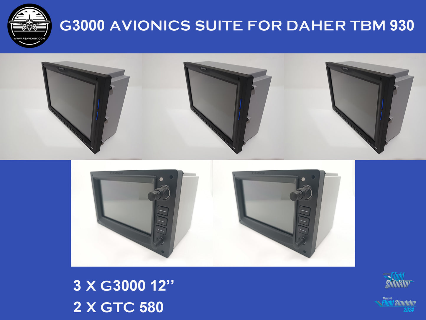 FSAVIONIX - G3000 Avionics Suite for Daher TBM 930
